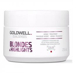 Goldwell Dualsenses Blonde and Highlights Anti-Yellow 60Sec Treatment 200ml