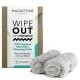 Magnitone WipeOut SuperNatural Bamboo MicroFibre Cleansing Cloth 2 Pack - Grey
