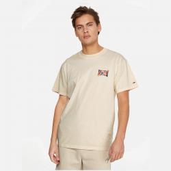 Tommy Jeans Logo-Detailed Cotton T-Shirt - M