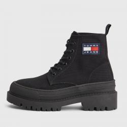 Tommy Jeans Foxing Canvas Boots - UK 3.5
