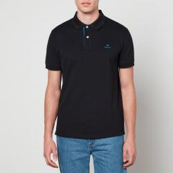 GANT Contrast Collar Cotton-Piqué Polo Shirt - S