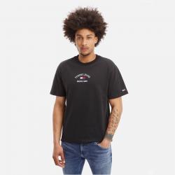 Tommy Jeans Timeless Logo Cotton T-Shirt - S