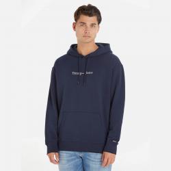 Tommy Jeans Linear Logo Cotton-Blend Hoodie - XL