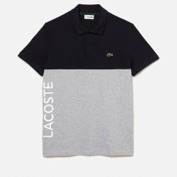 Lacoste Seasonal Colour Block Cotton-Piqué Polo Shirt - M