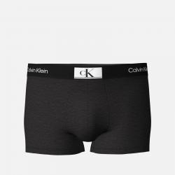 Calvin Klein Logo Cotton-Blend Trunks - M