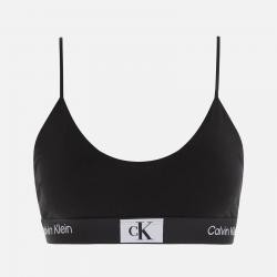 Calvin Klein CK 1996 Cotton-Blend Bralette - XS