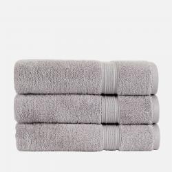 Christy Refresh Towel - Dove Grey - Set of 2 - Bath Sheet 90 x 150cm