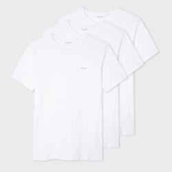PS Paul Smith Three Pack Cotton-Jersey T-Shirts - L