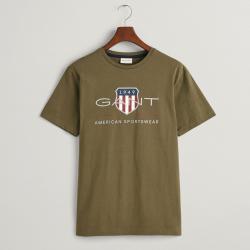 GANT Archive Shield Cotton-Jersey T-Shirt - XL