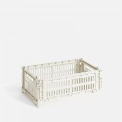 HAY Colour Crate Off White - S
