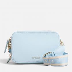 Ted Baker Stunnie Pebble-Grained Faux Leather Mini Camera Bag