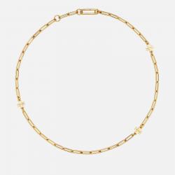 Tory Burch Good Luck 18-Karat Gold-Plated Necklace
