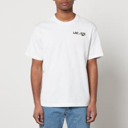 Lacoste Graphic Print Cotton-Jersey T-Shirt - S