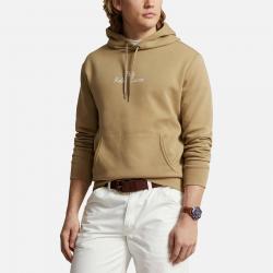 Polo Ralph Lauren Logo-Embroidered Cotton-Jersey Hoodie - L
