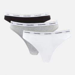 Calvin Klein Modern Three-Pack Logo Stretch-Jersey Thongs - XL