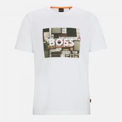 Boss Orange Heavy Boss Cotton-Jersey T-Shirt - XXL