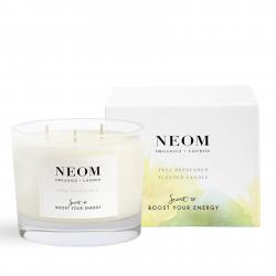 NEOM Feel Refreshed Scented 3 Wick Candle