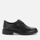 Clarks Dempster Lace Youth School Shoes - Black Leather - UK 4 Kids