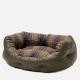 Barbour Dogs Quilted Bed - Classic/Olive - 24 Inches