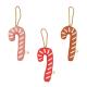 Fabelab Ornaments Embroidered - Candycane - Mix