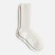 ESPA Home Cashmere Ribbed Knit Socks - White
