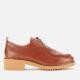  Clarks Eden Mid Lace Brogues - Dark Tan leather - UK 6