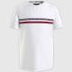 Tommy Hilfiger Boys Tape T-Shirt - White - 6 Years
