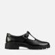 Clarks Youth Dempster Bar School Shoes - Black Leather - UK 3 Kids