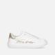 Tommy Hilfiger Kids Signature Faux Leather Trainers - UK 3.5 Kids