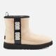 UGG Classic Clear Mini Waterproof Perspex and Faux Shearling Boots - UK 7