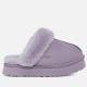 UGG Disquette Suede and Sheepskin Slipper Sliders - UK 8