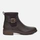 UGG Harrison Moto Buckle Detail Leather Ankle Boots - UK 6