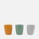 Done by Deer Silicone Mini Mug - 3-Pack Colour Mix