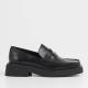 Vagabond Eyra Square Toe Leather Loafers - UK 7