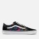 Vans Trippy Drip Old Skool Leather-Trimmed Suede and Printed Canvas Trainers - UK 7