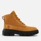 Timberland Greyfield Leather Combat Boots - UK 4