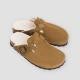 The New Society Suede and Sherpa Clogs - UK 10 Kids