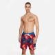 Tommy Jeans Tropical Printed Cotton Beach Shorts - L