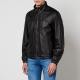 BOSS Orange Jasis Leather Jacket - IT 48/M,