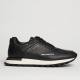 KARL LAGERFELD Depot Running-Style Leather Trainers - UK 8