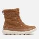 Sorel Explorer II Joan Faux Shearling and Leather Boots - UK 4