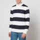 GANT Striped Cotton-Jersey Rugby Shirt - S