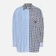 Tommy Hilfiger Gingham Stripe Cotton Overshirt - XL