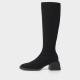 Vagabond Ansie Knee High Faux Suede Boots - UK 3