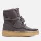 Clarks Originals Wallabee Faux Fur-Lined Suede Boots - UK 5
