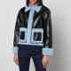 PS Paul Smith Faux Leather and Faux Shearling Jacket - IT 44/UK 12