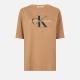 Calvin Klein Jeans Logo-Print Cotton T-Shirt - S