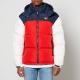 Tommy Jeans Alaska Colour-Block Recycled Shell Puffer Jacket - M