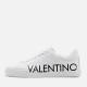 Valentino Shoes Zeus Logo-Printed Leather Trainers - UK 9
