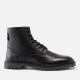Walk London Milano Leather Lace Up Boots - 8